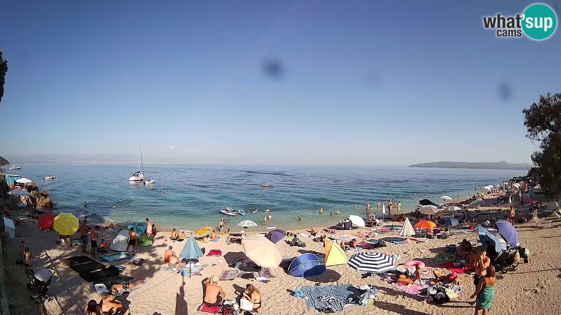 Webcam spiaggia Sv. Ivan | Draga di Moschiena