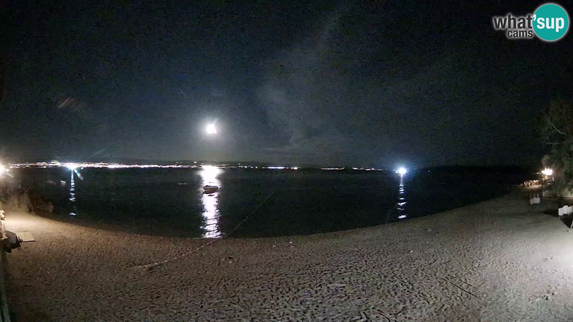 Webcam spiaggia Sv. Ivan | Draga di Moschiena