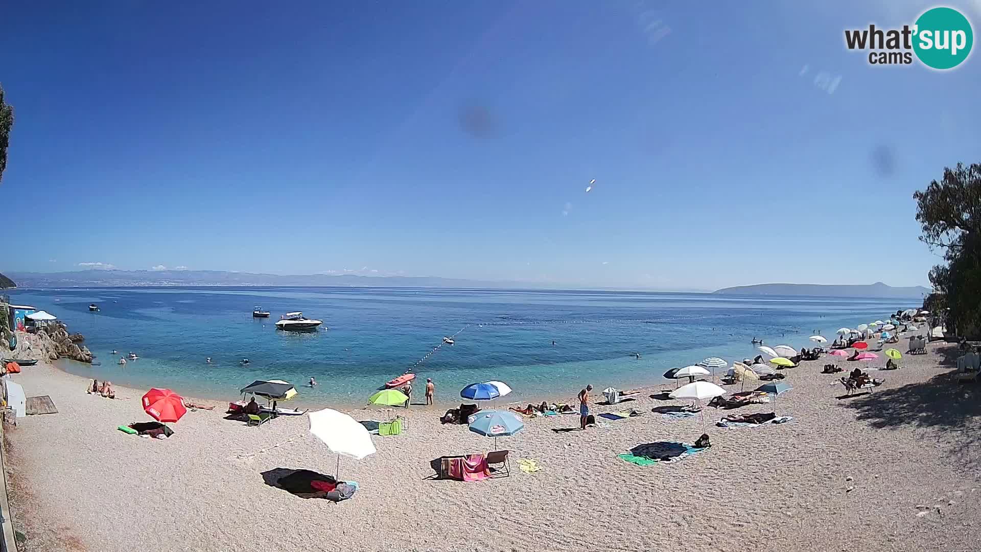 Webcam Sv. Ivan beach | Mošćenička Draga
