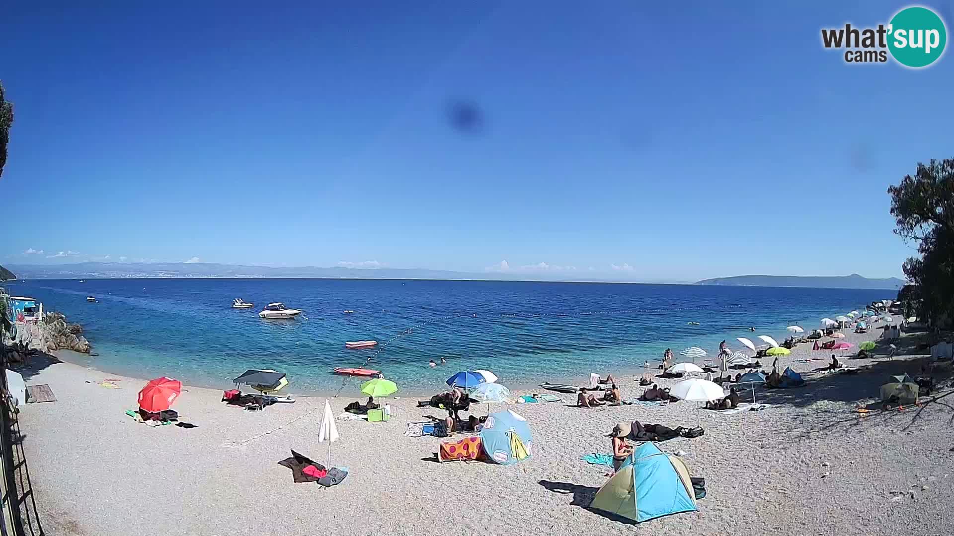 Webcam playa Sv. Ivan | Mošćenička Draga