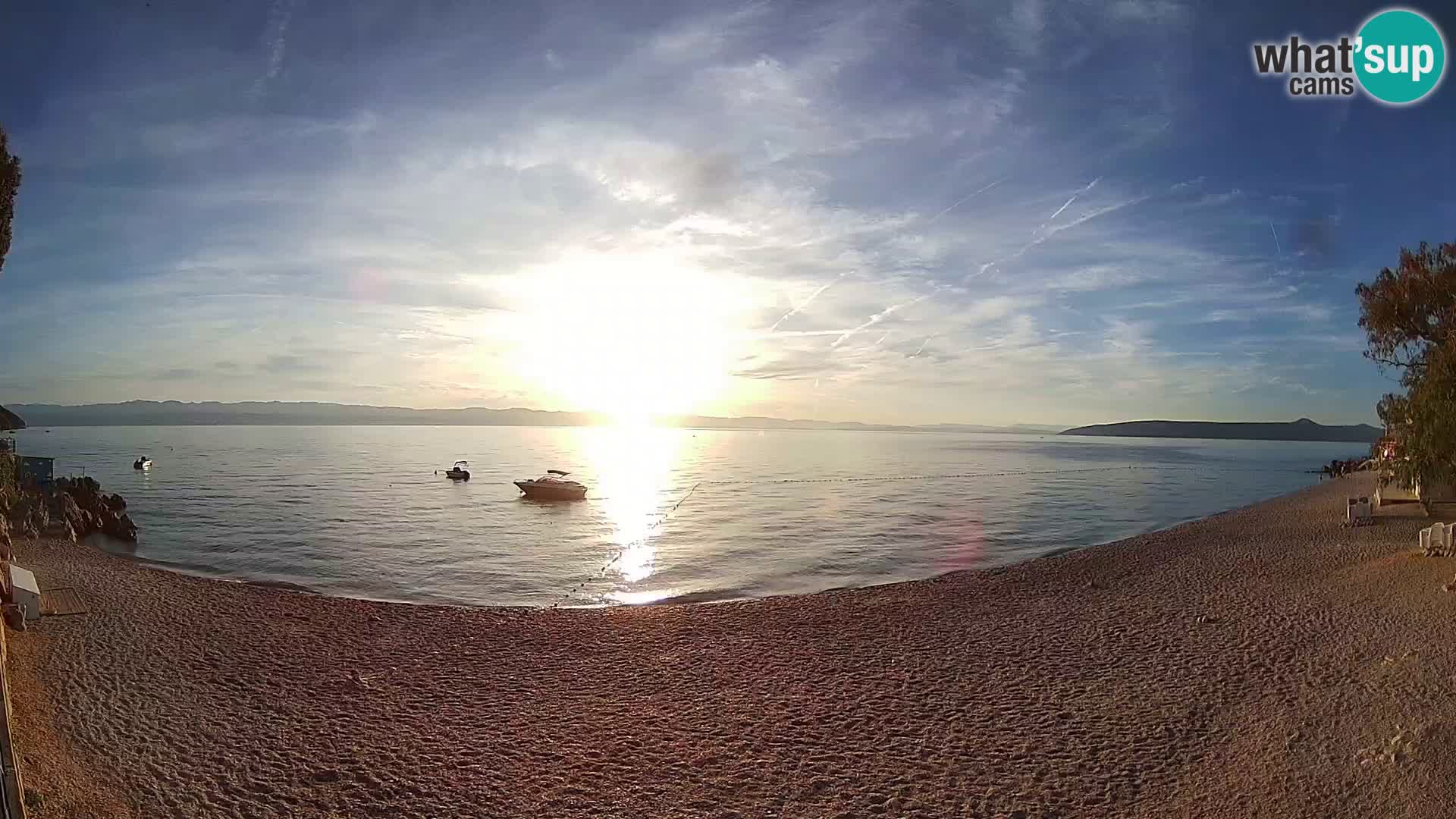 Webcam spiaggia Sv. Ivan | Draga di Moschiena