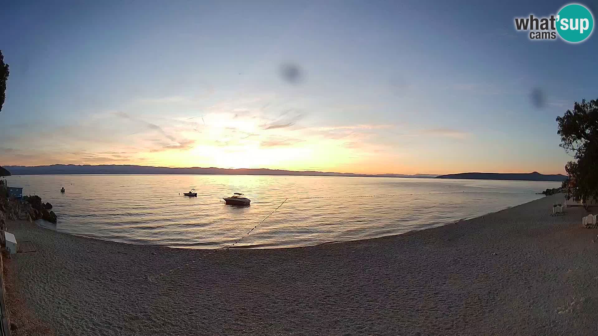 Webcam spiaggia Sv. Ivan | Draga di Moschiena