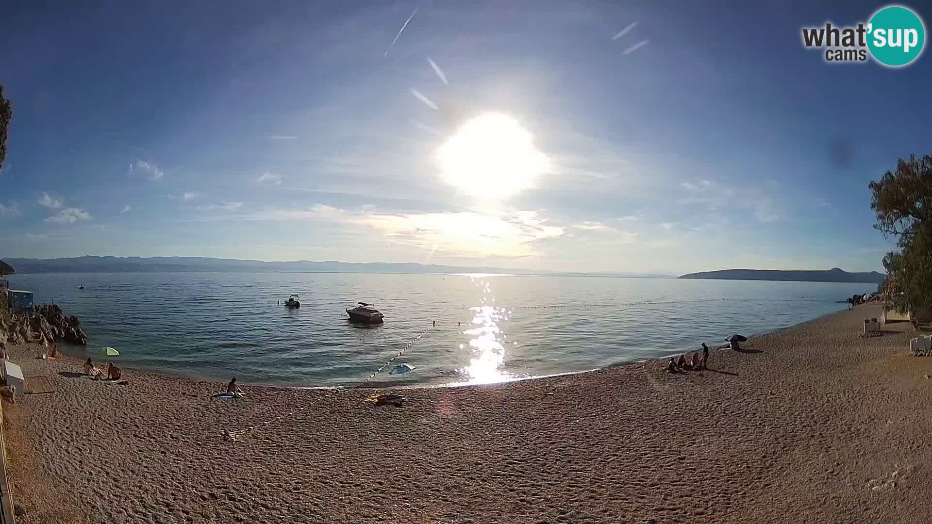 Spletna kamera plaža Sv. Ivan | Mošćenička Draga
