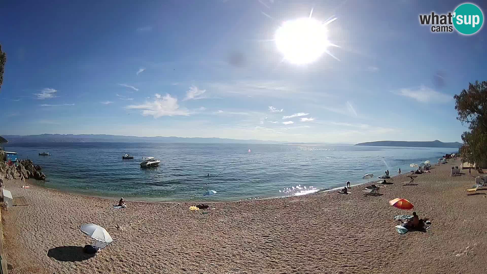 Webcam Sv. Ivan beach | Mošćenička Draga