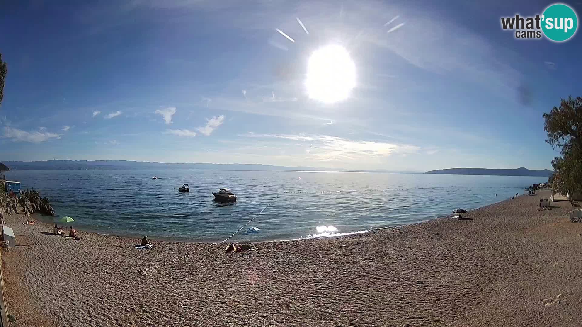 Webcam playa Sv. Ivan | Mošćenička Draga