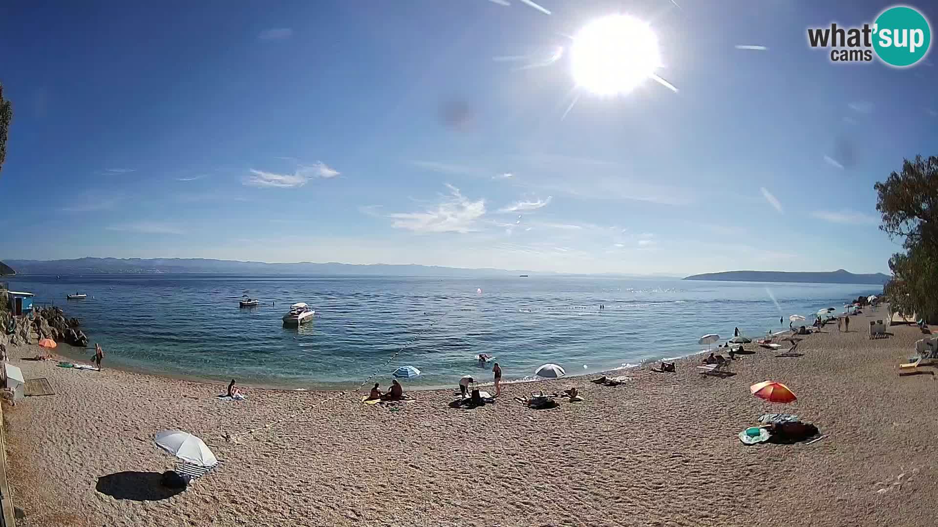 Spletna kamera plaža Sv. Ivan | Mošćenička Draga