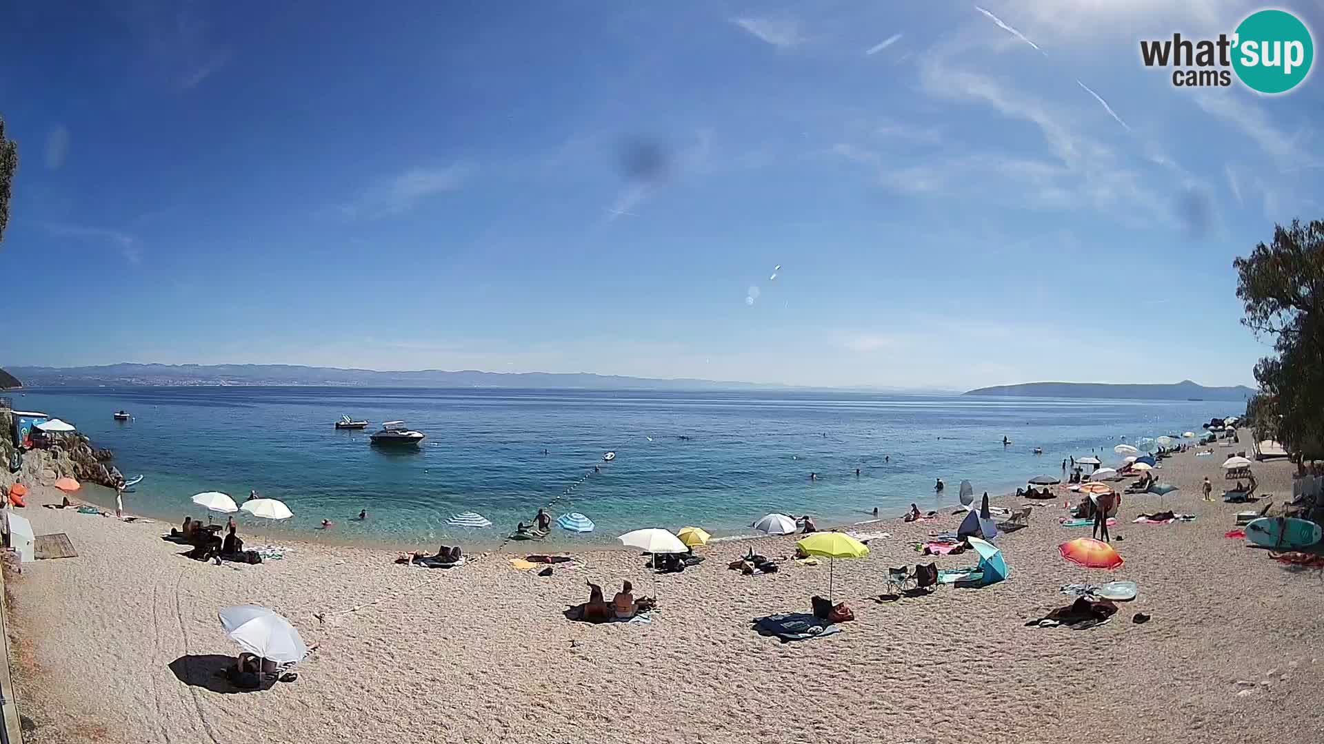 Webcam spiaggia Sv. Ivan | Draga di Moschiena