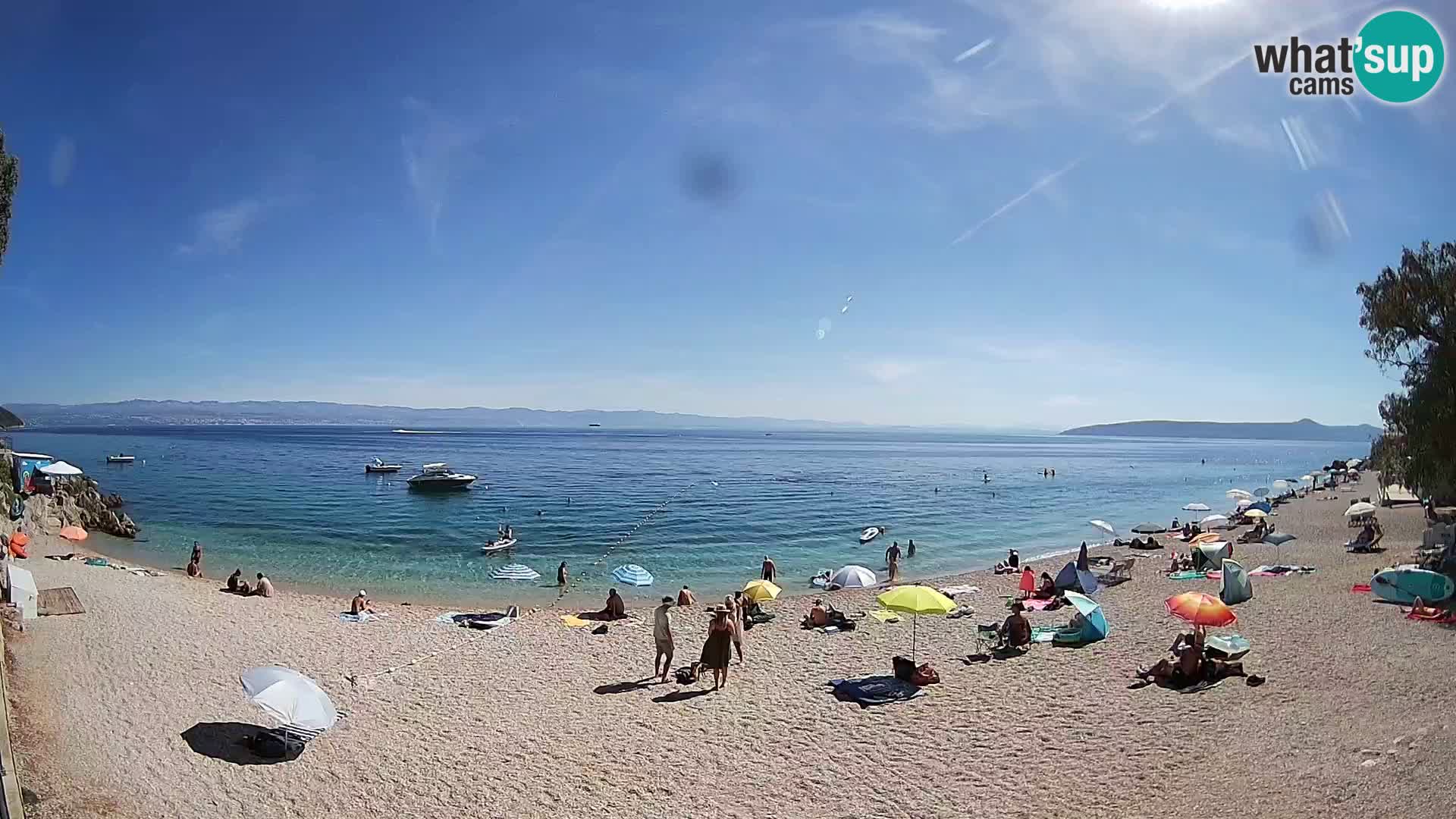 Webcam spiaggia Sv. Ivan | Draga di Moschiena