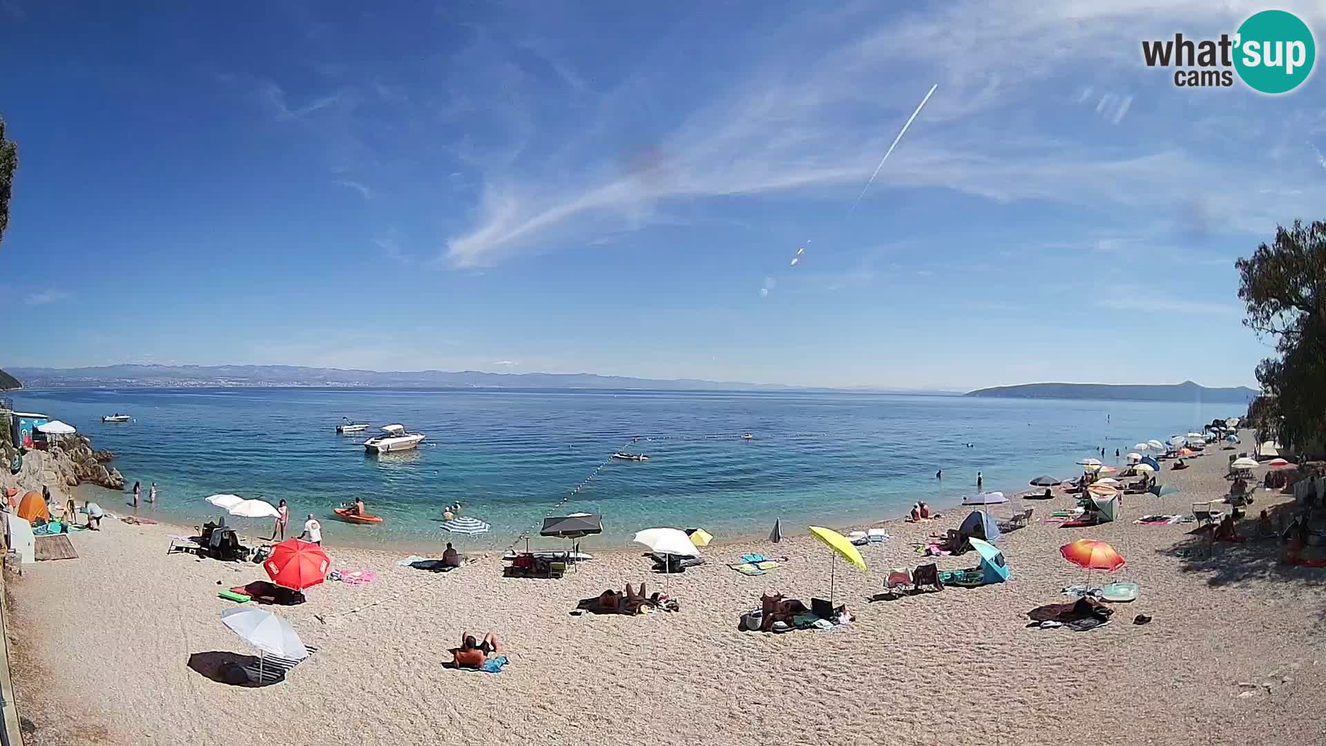 Spletna kamera plaža Sv. Ivan | Mošćenička Draga