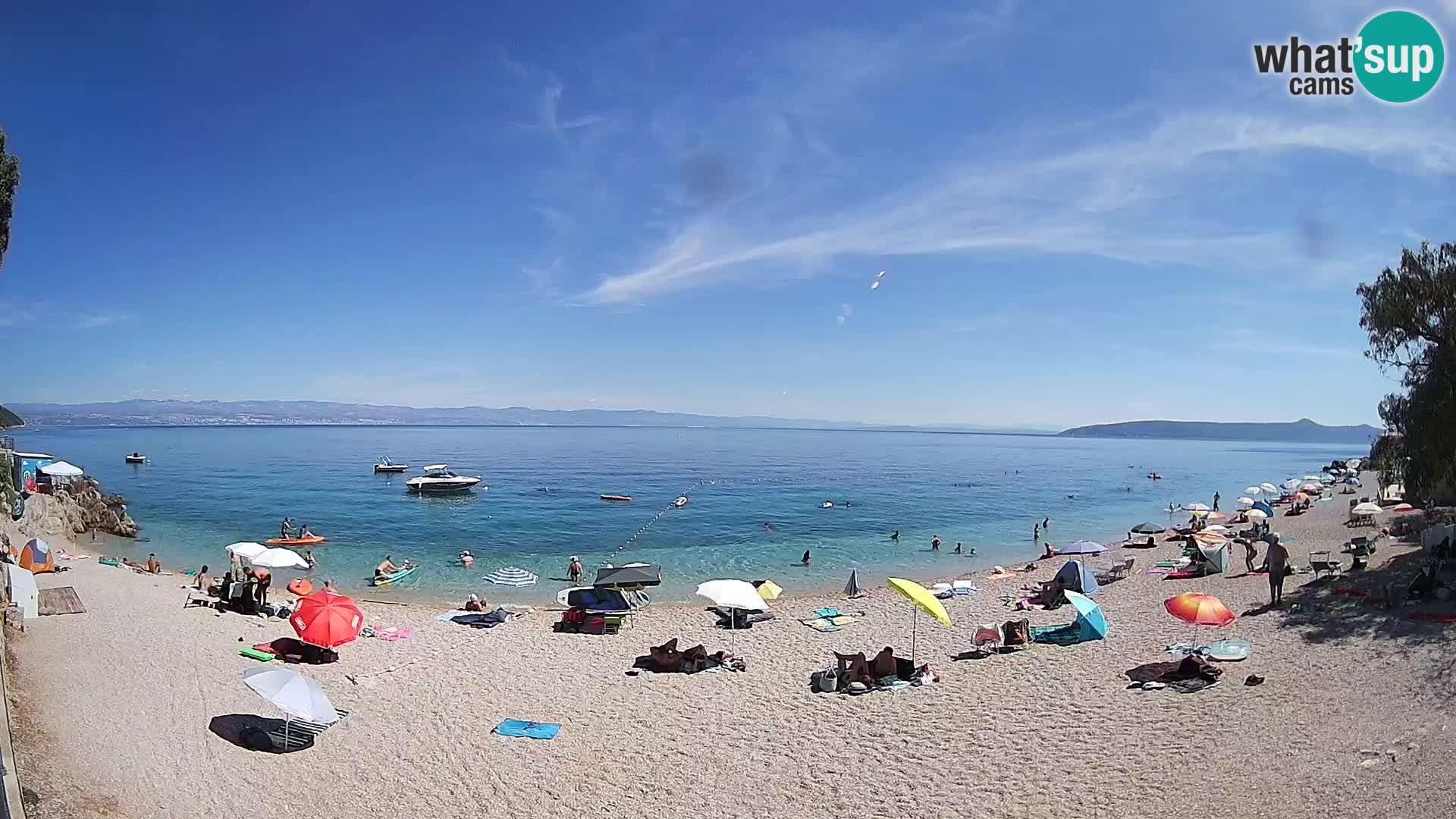 Spletna kamera plaža Sv. Ivan | Mošćenička Draga