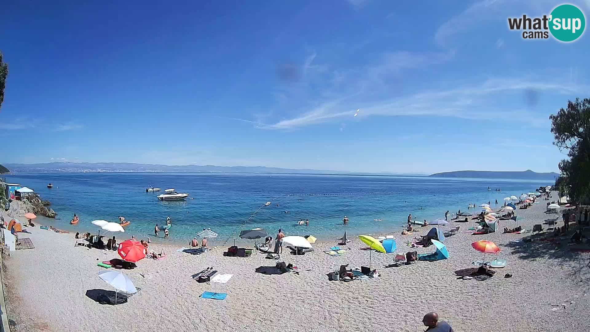 Web kamera plaža Sv. Ivan | Mošćenička Draga