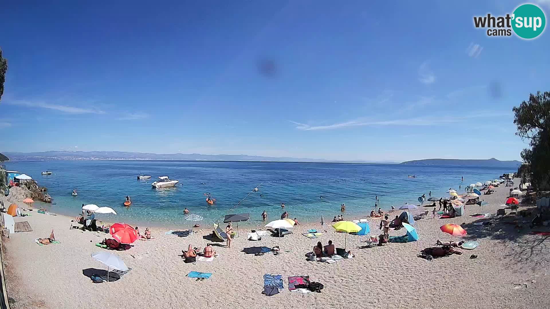Webcam playa Sv. Ivan | Mošćenička Draga