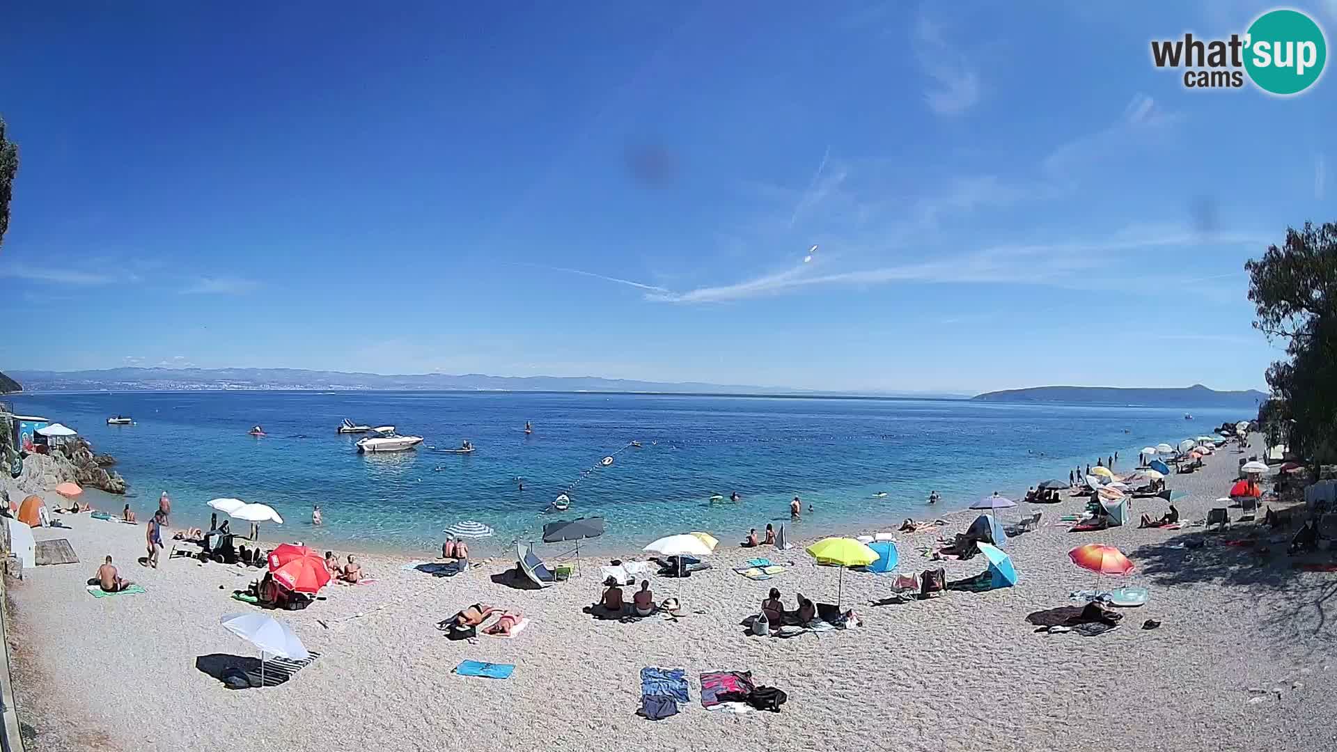 Webcam Sv. Ivan beach | Mošćenička Draga