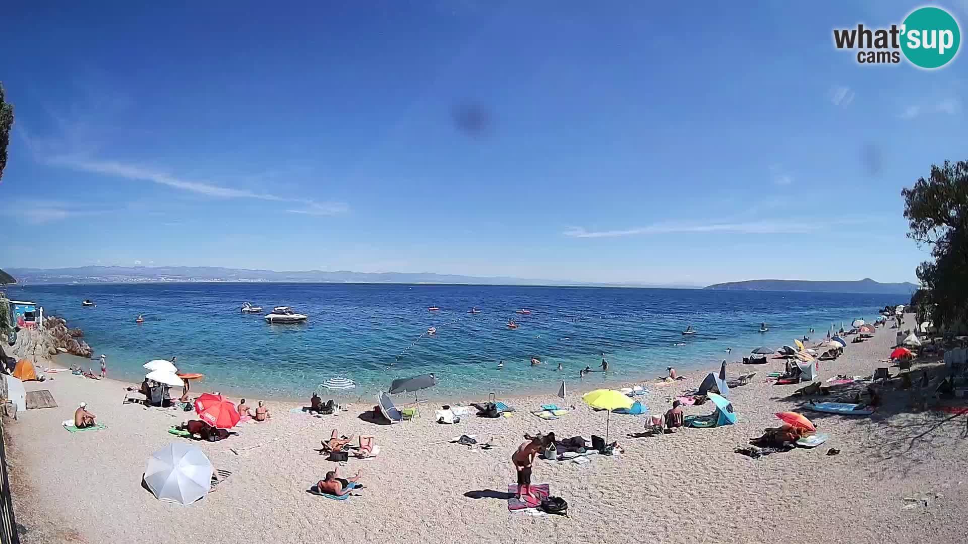 Webcam Sv. Ivan beach | Mošćenička Draga
