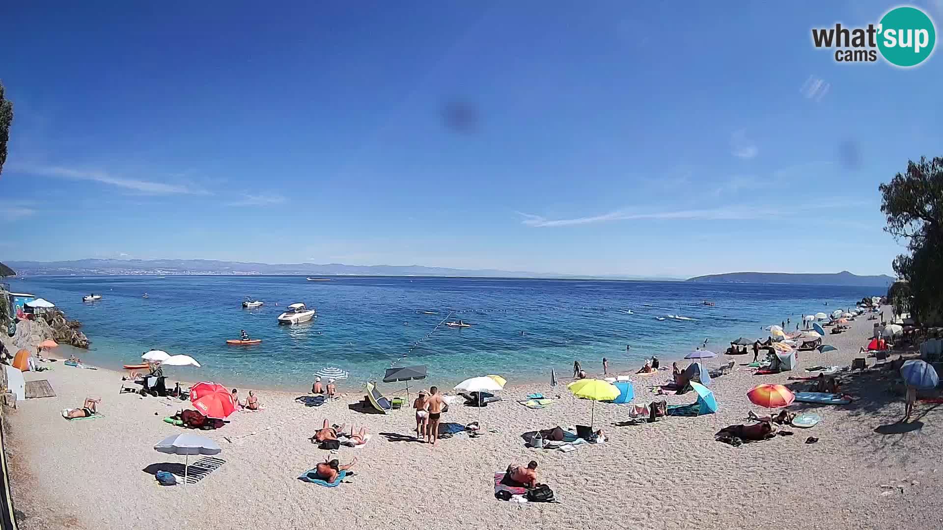 Web kamera plaža Sv. Ivan | Mošćenička Draga