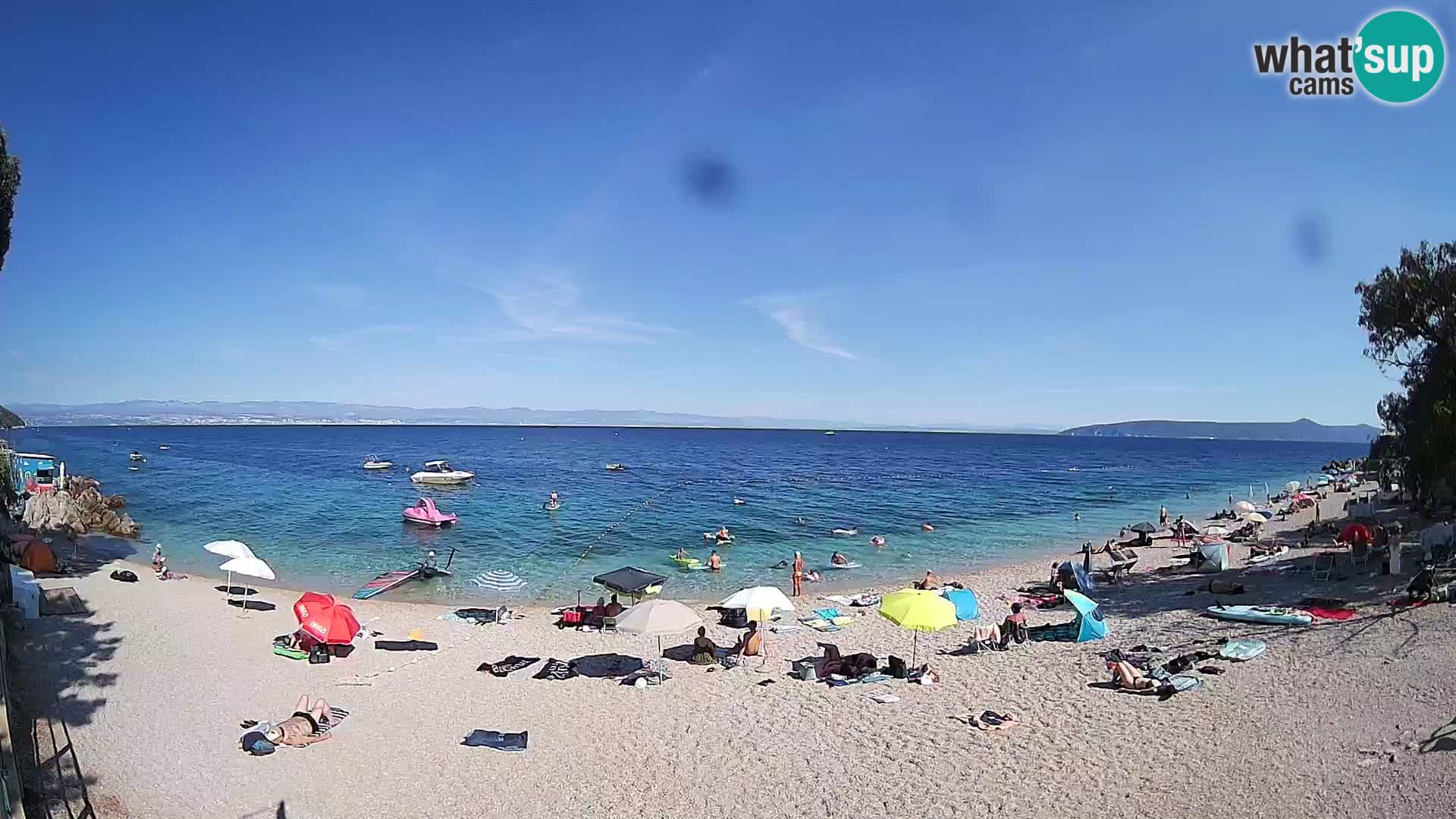 Spletna kamera plaža Sv. Ivan | Mošćenička Draga