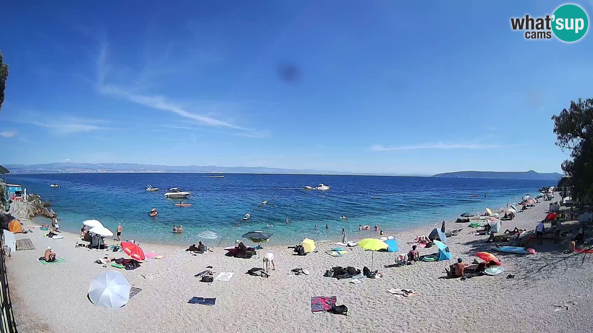 Webcam playa Sv. Ivan | Mošćenička Draga