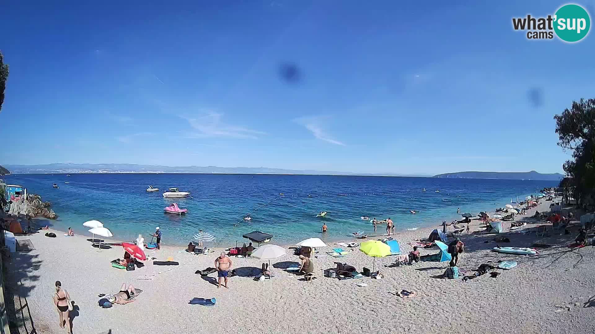 Livecam plage Sv. Ivan | Mošćenička Draga