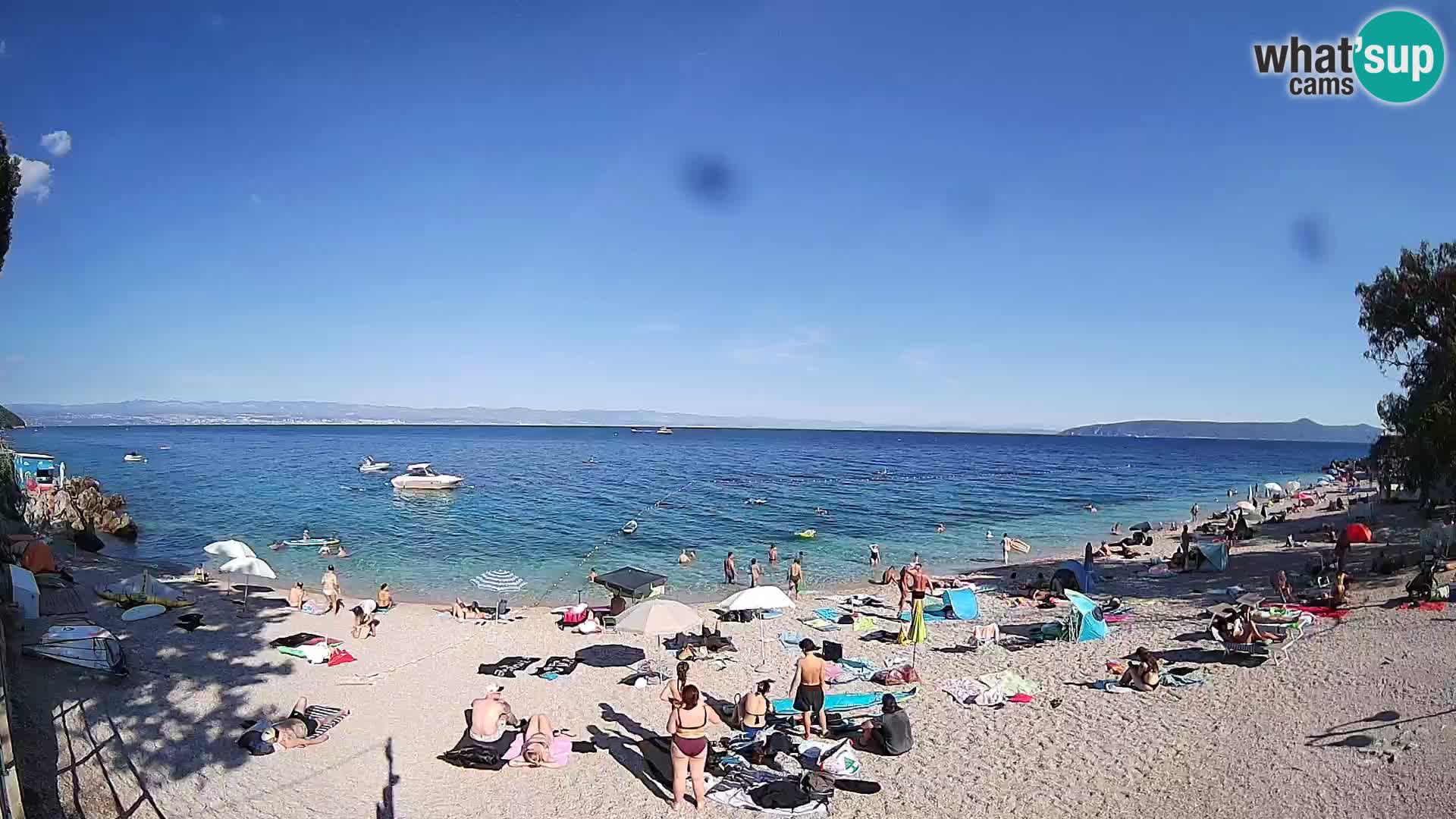 Webcam Sv. Ivan beach | Mošćenička Draga