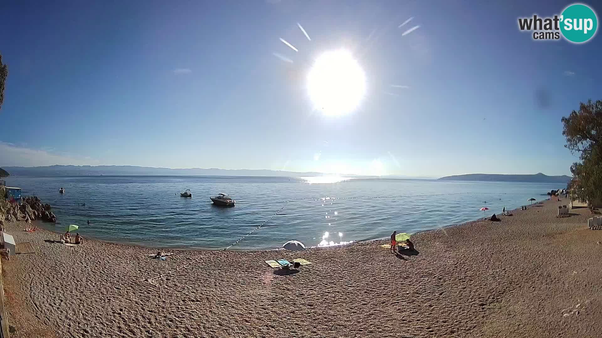 Webcam Sv. Ivan beach | Mošćenička Draga