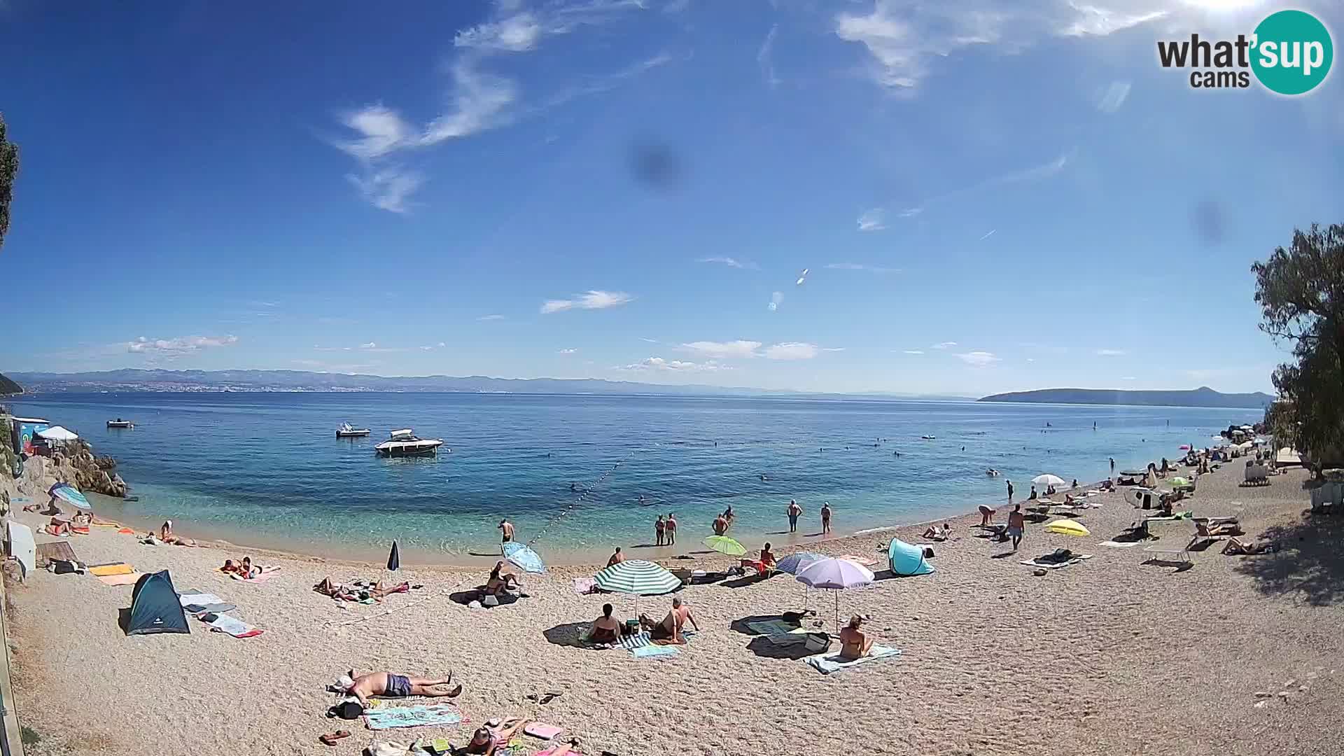 Livecam plage Sv. Ivan | Mošćenička Draga