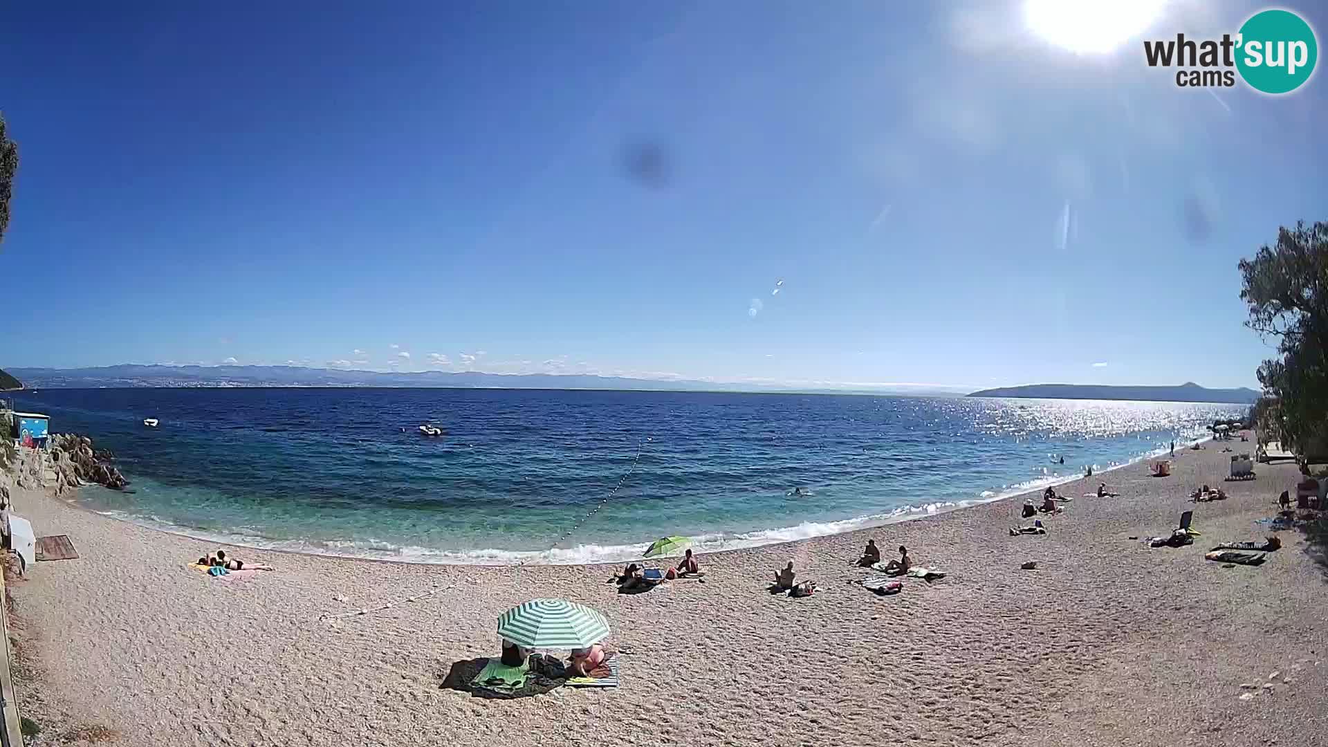 Webcam Sv. Ivan Strand | Mošćenička Draga