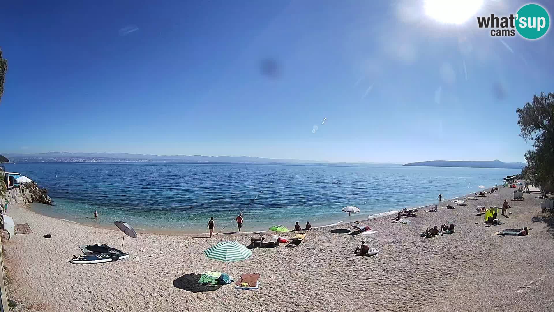 Webcam playa Sv. Ivan | Mošćenička Draga