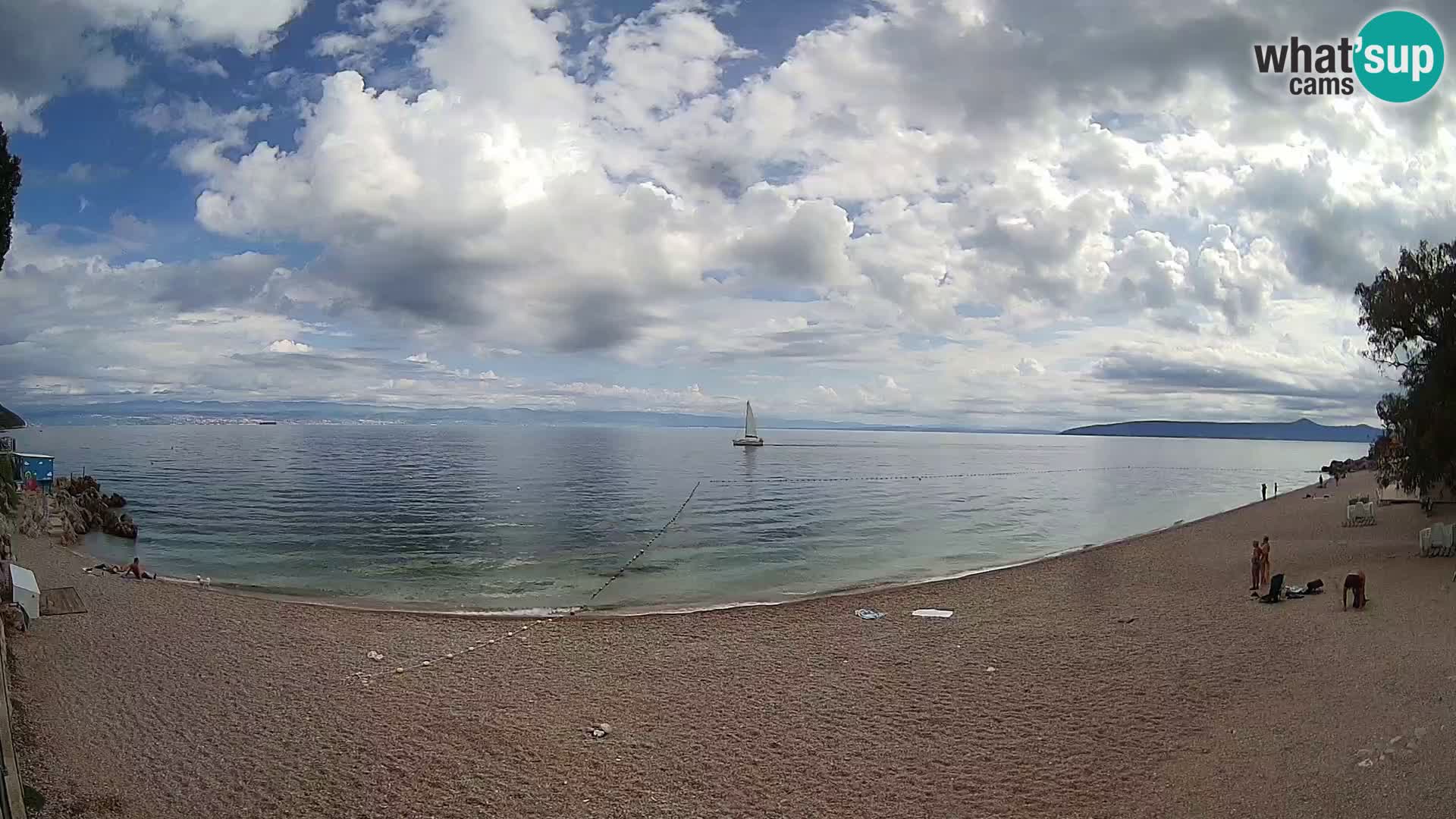 Webcam Sv. Ivan Strand | Mošćenička Draga