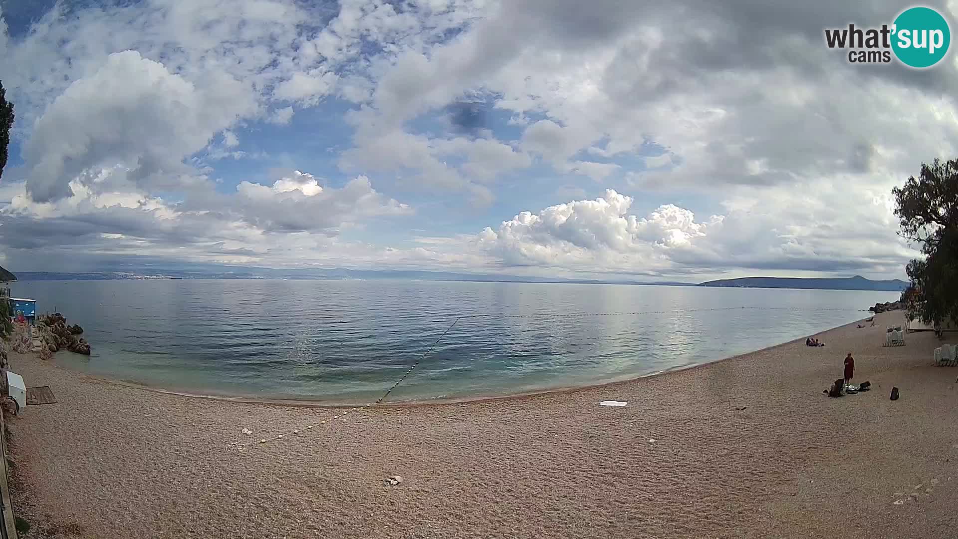 Webcam spiaggia Sv. Ivan | Draga di Moschiena