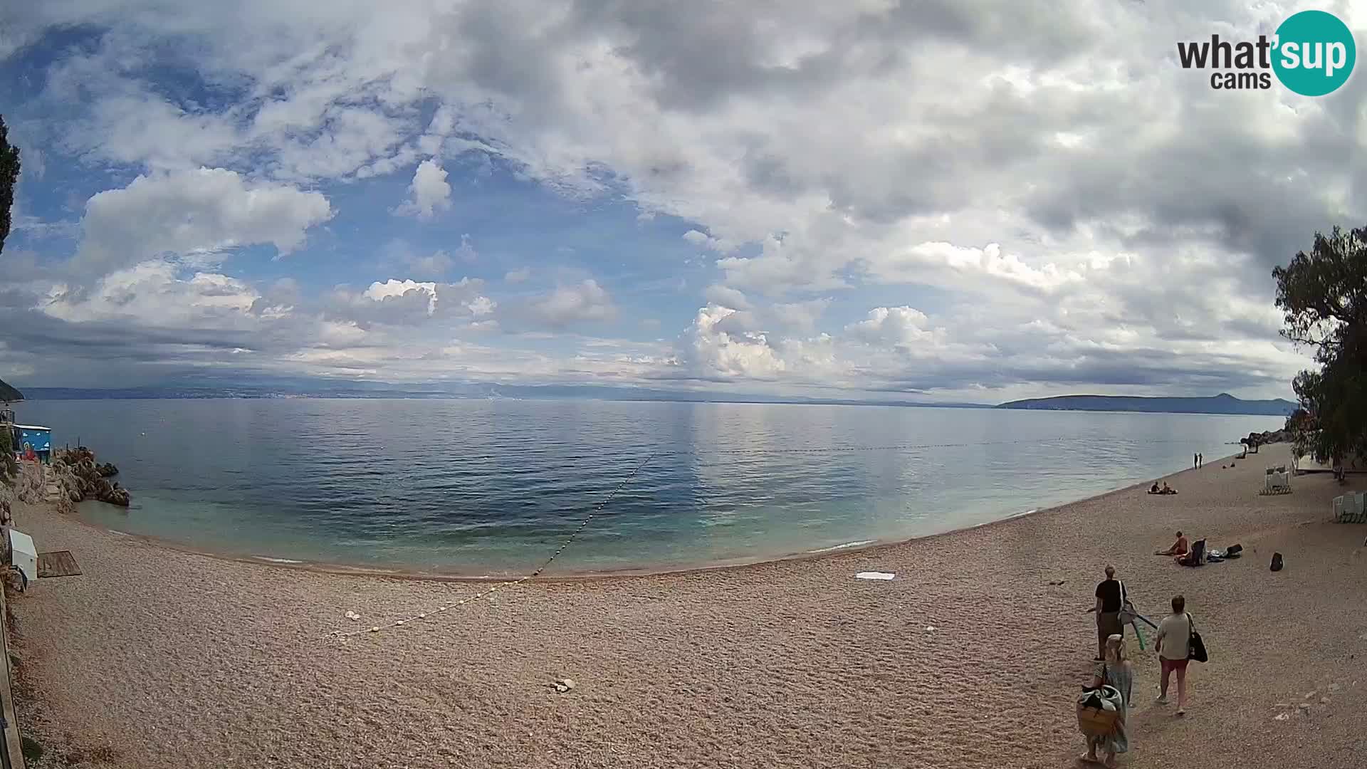 Webcam spiaggia Sv. Ivan | Draga di Moschiena
