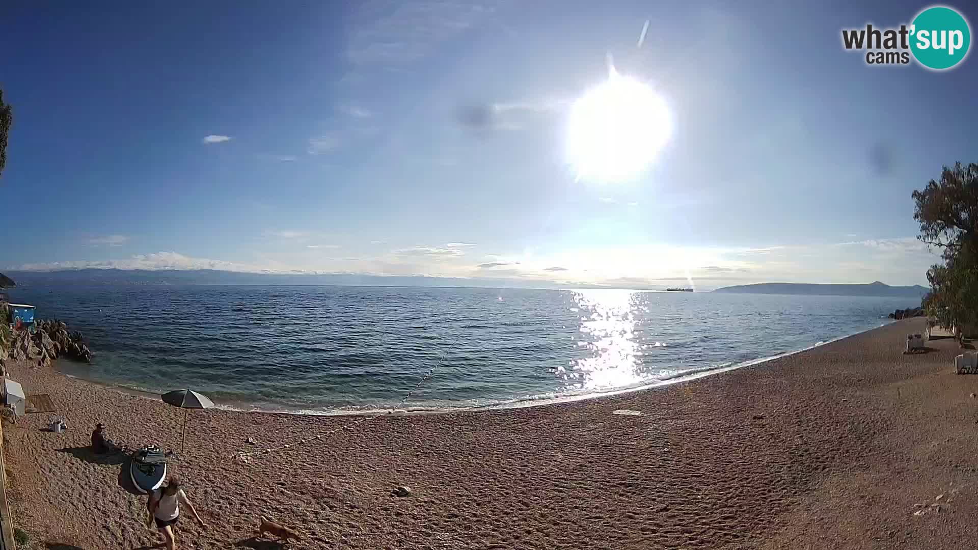 Webcam playa Sv. Ivan | Mošćenička Draga