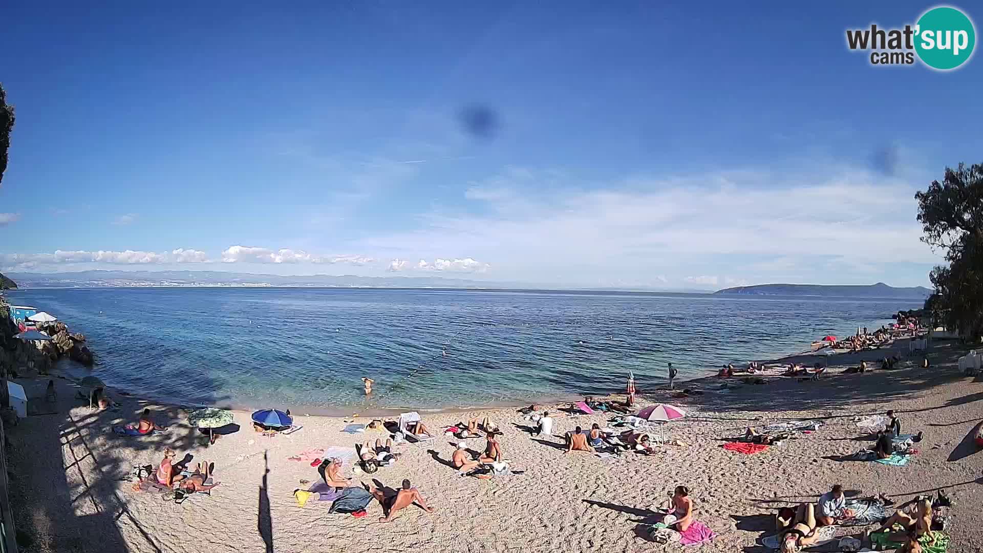 Livecam plage Sv. Ivan | Mošćenička Draga