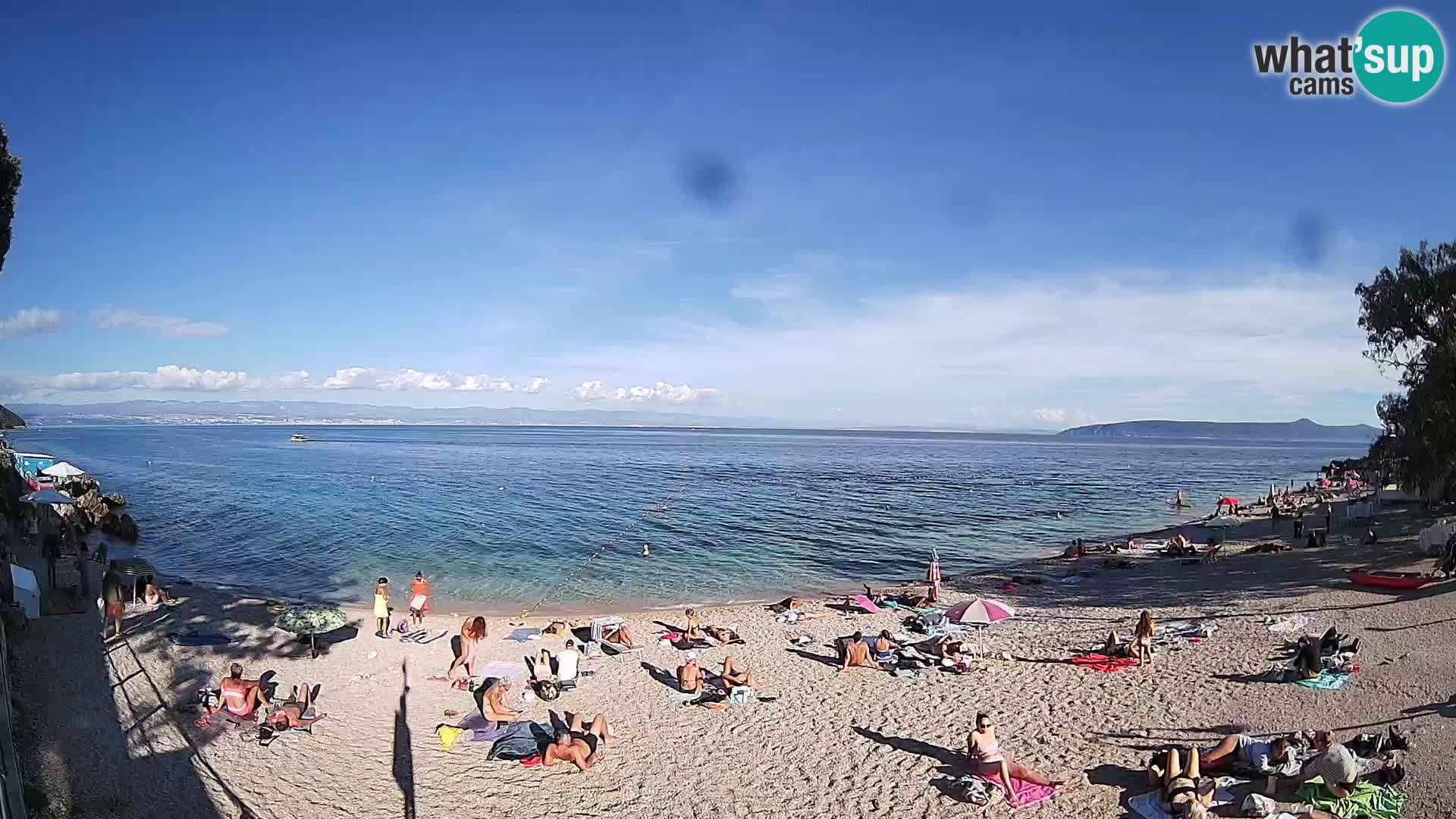 Livecam plage Sv. Ivan | Mošćenička Draga