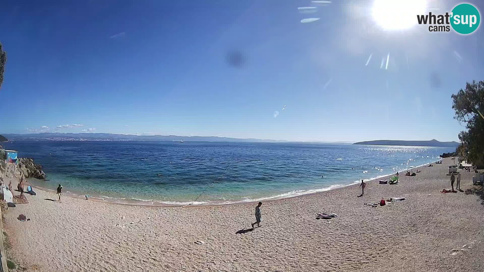 Webcam playa Sv. Ivan | Mošćenička Draga
