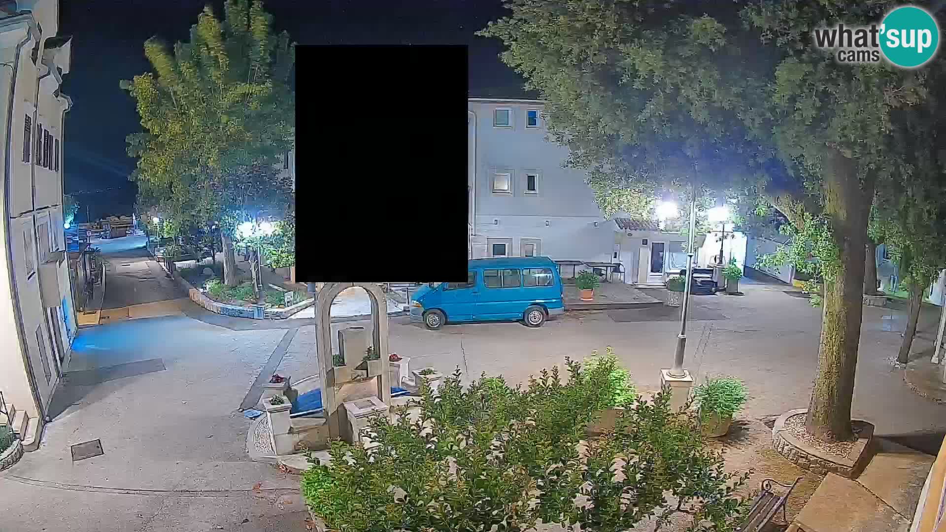 Webcam Centre de Mošćenička Draga – Vue en direct du centre-ville
