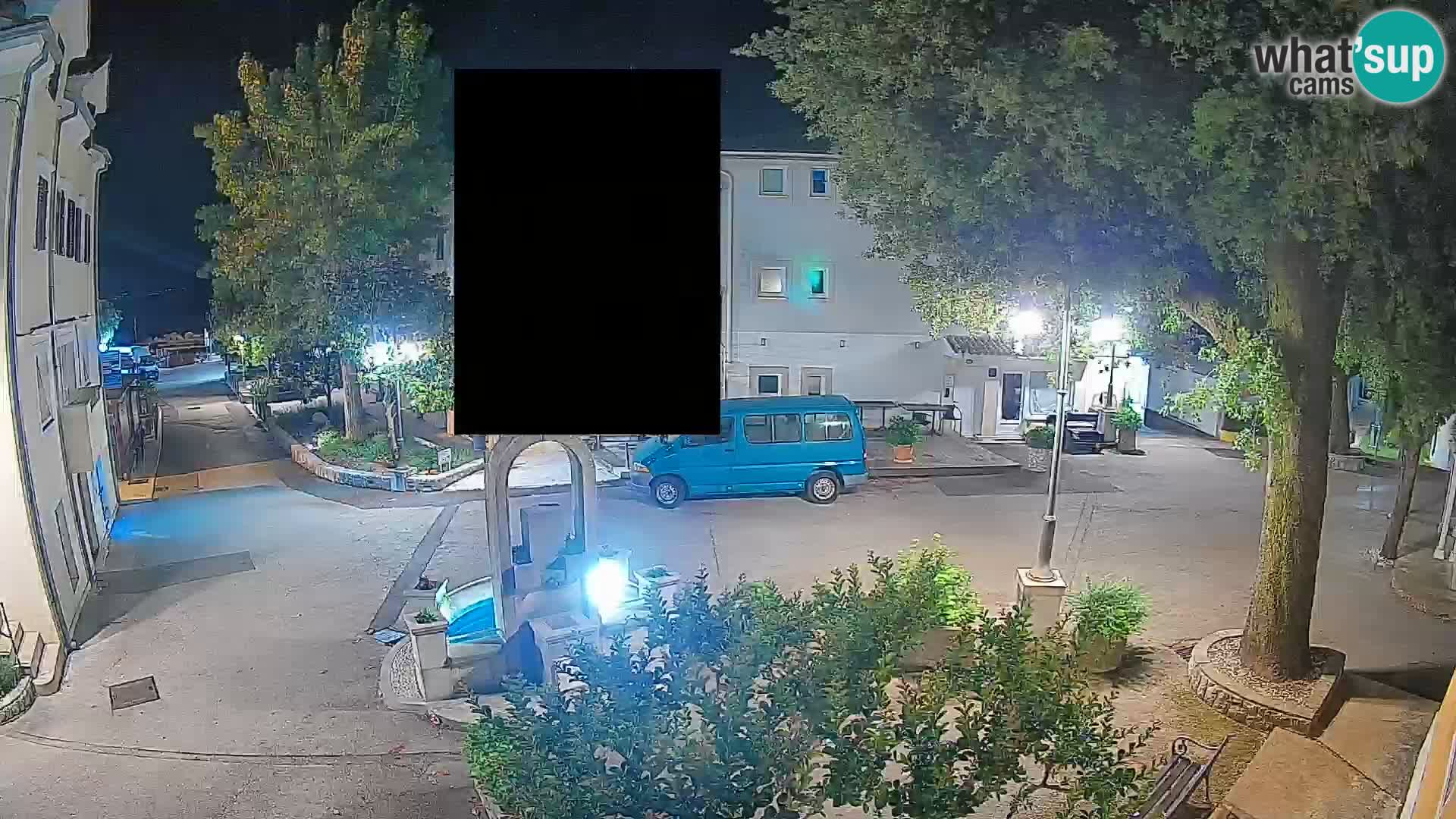 Webcam centre de Mošćenička Draga – Vue en direct du centre-ville