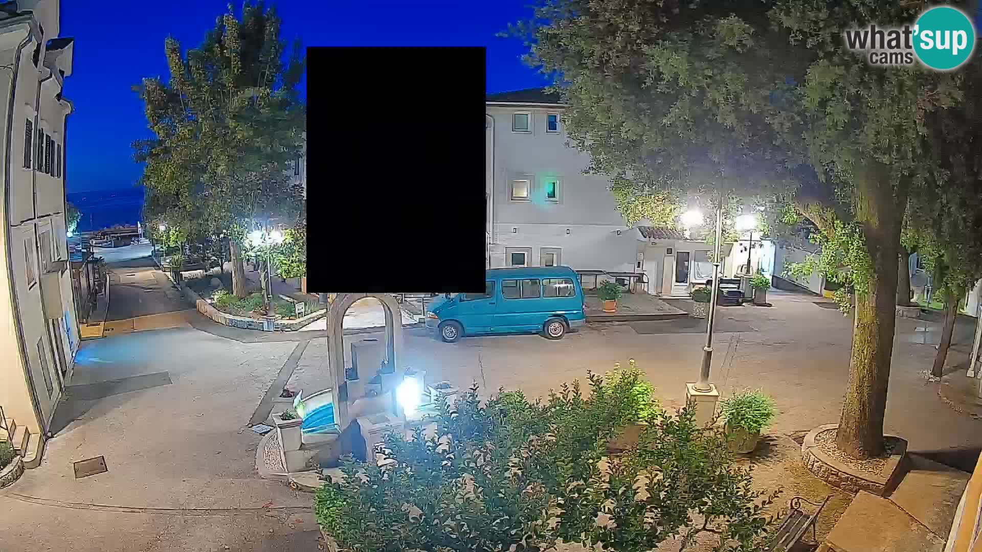 Webcam Centre de Mošćenička Draga – Vue en direct du centre-ville