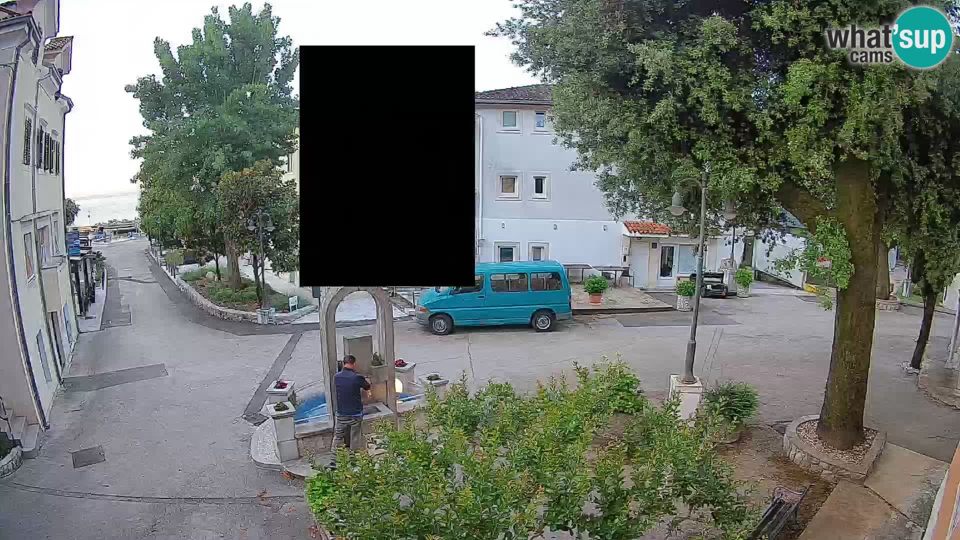 Spletna kamera center Mošćeniška Draga – Pogled v živo