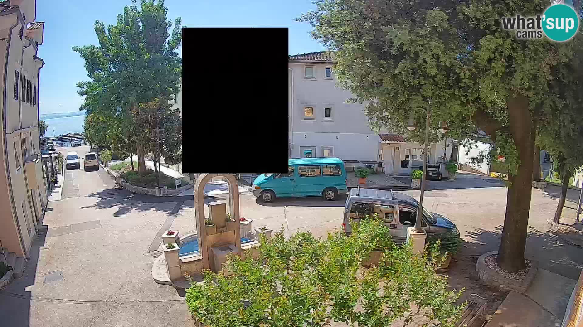 Webcam Centro Draga di Moschiena – Vista live sul centro