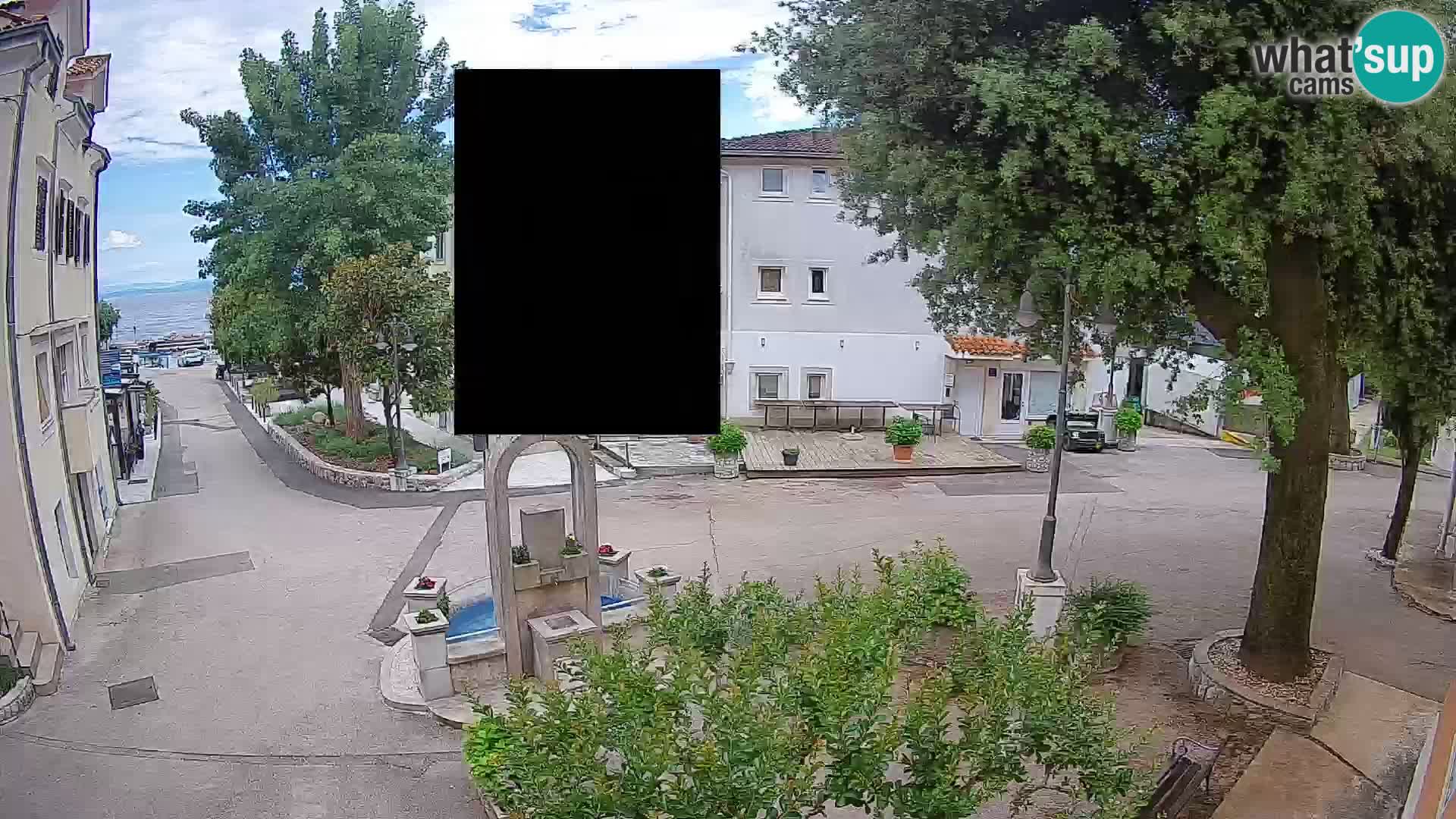 Webcam Centro Draga di Moschiena – Vista live sul centro