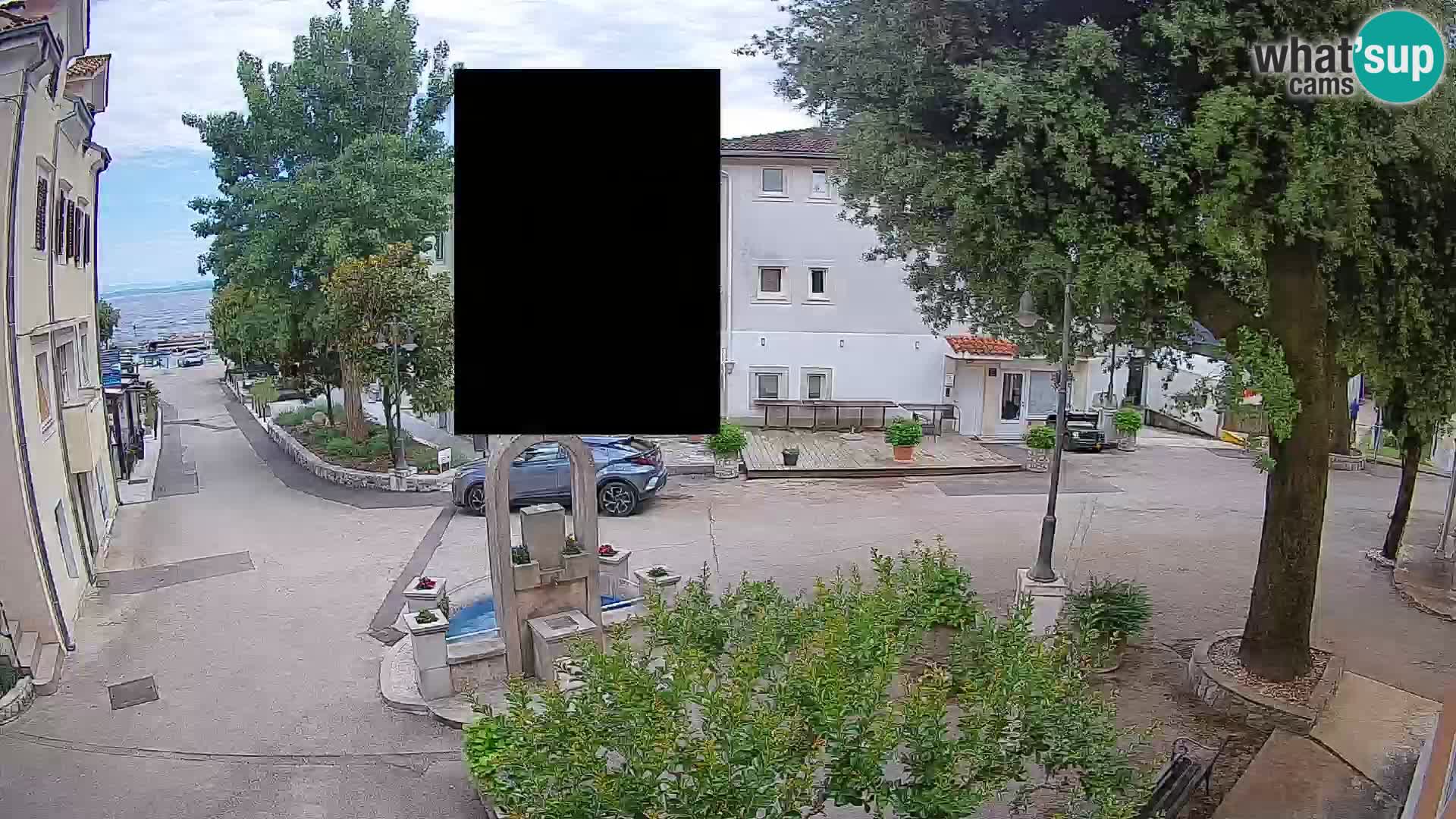 Webcam Centro Draga di Moschiena – Vista live sul centro