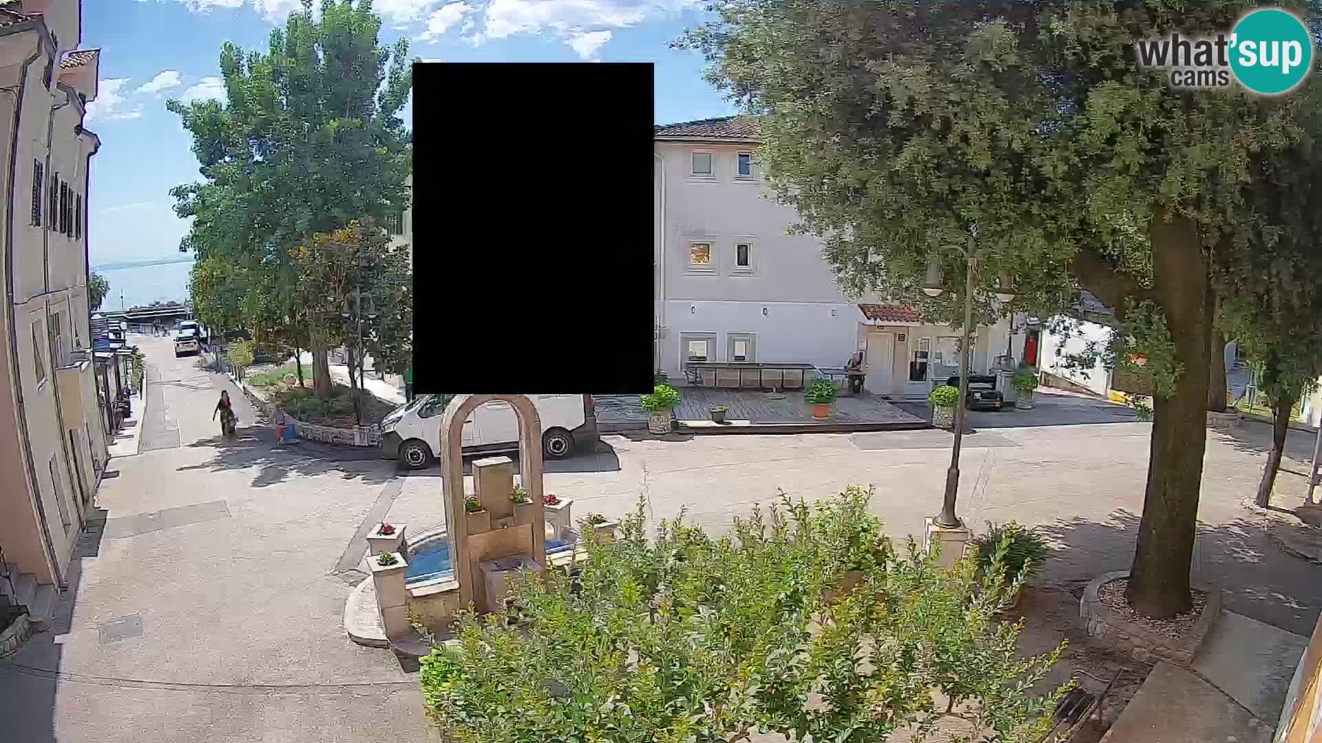 Webcam Mošćenička Draga Zentrum – Liveblick auf das Ortszentrum