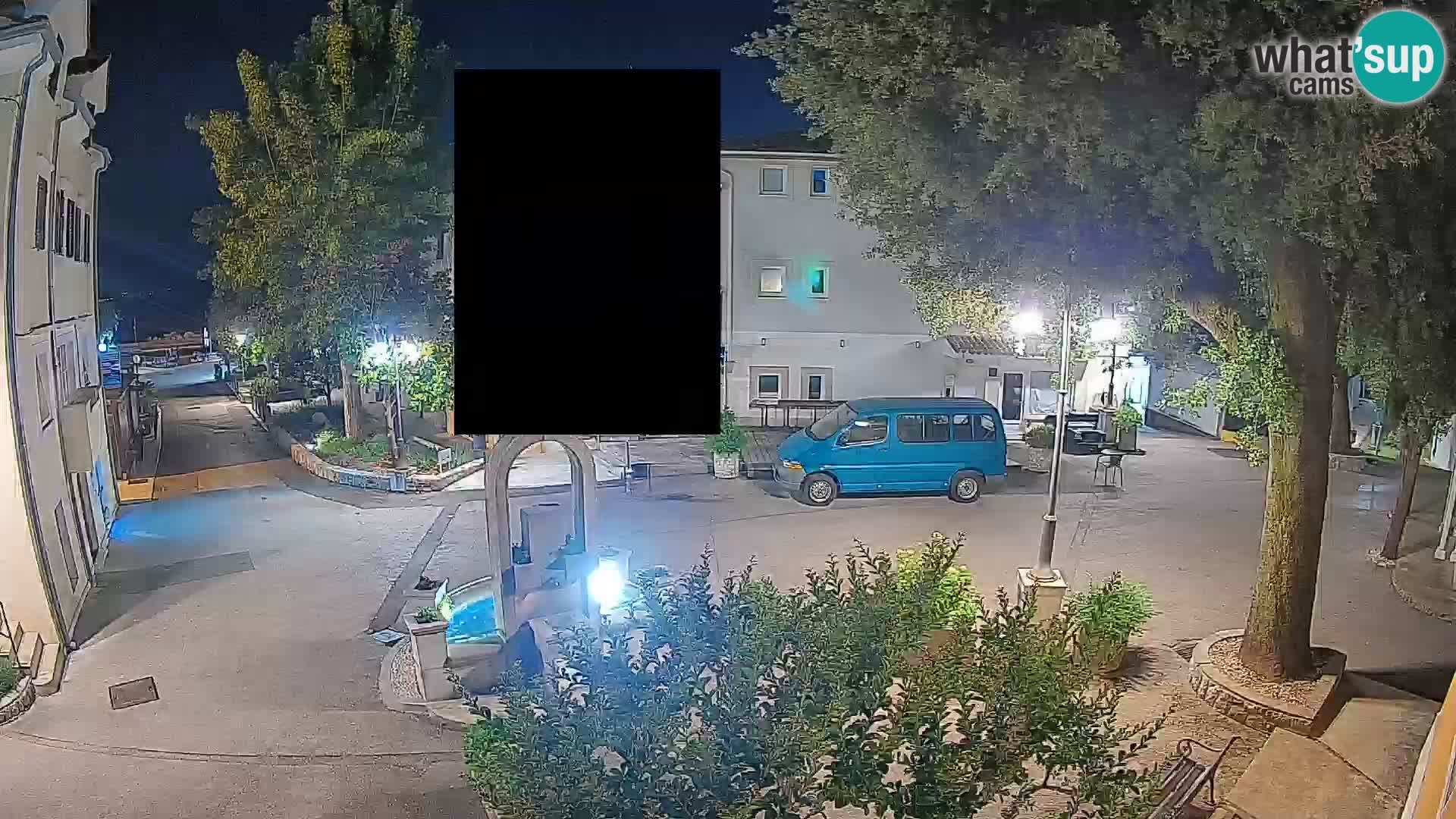 Webcam Centre de Mošćenička Draga – Vue en direct du centre-ville