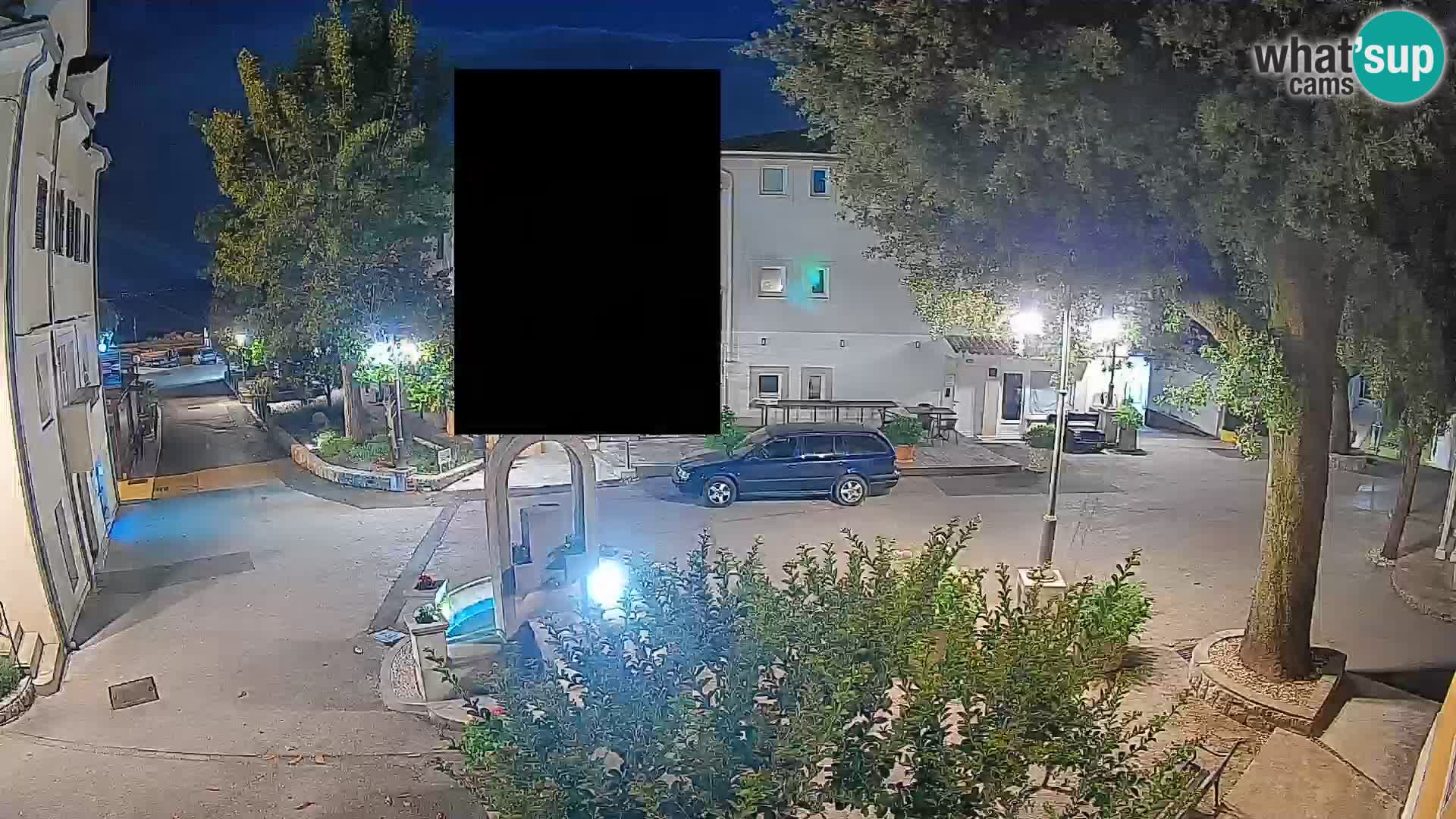 Webcam Mošćenička Draga Center – Live View of the Town Center