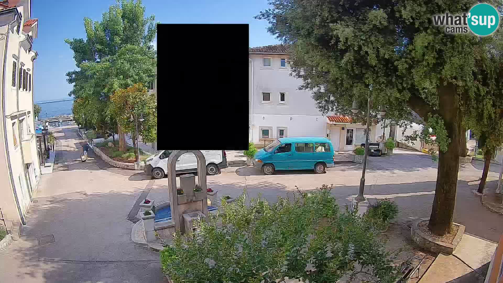 Web kamera centar Mošćeničke Drage – Pogled uživo