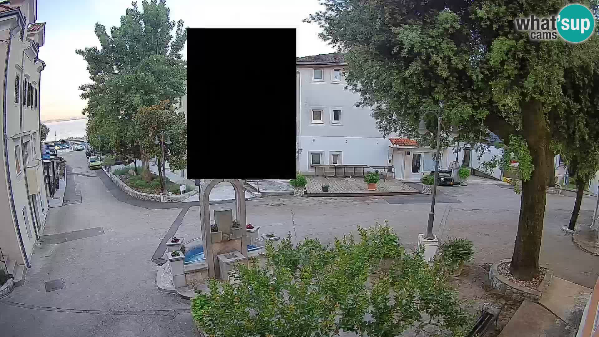 Web kamera centar Mošćeničke Drage – Pogled uživo
