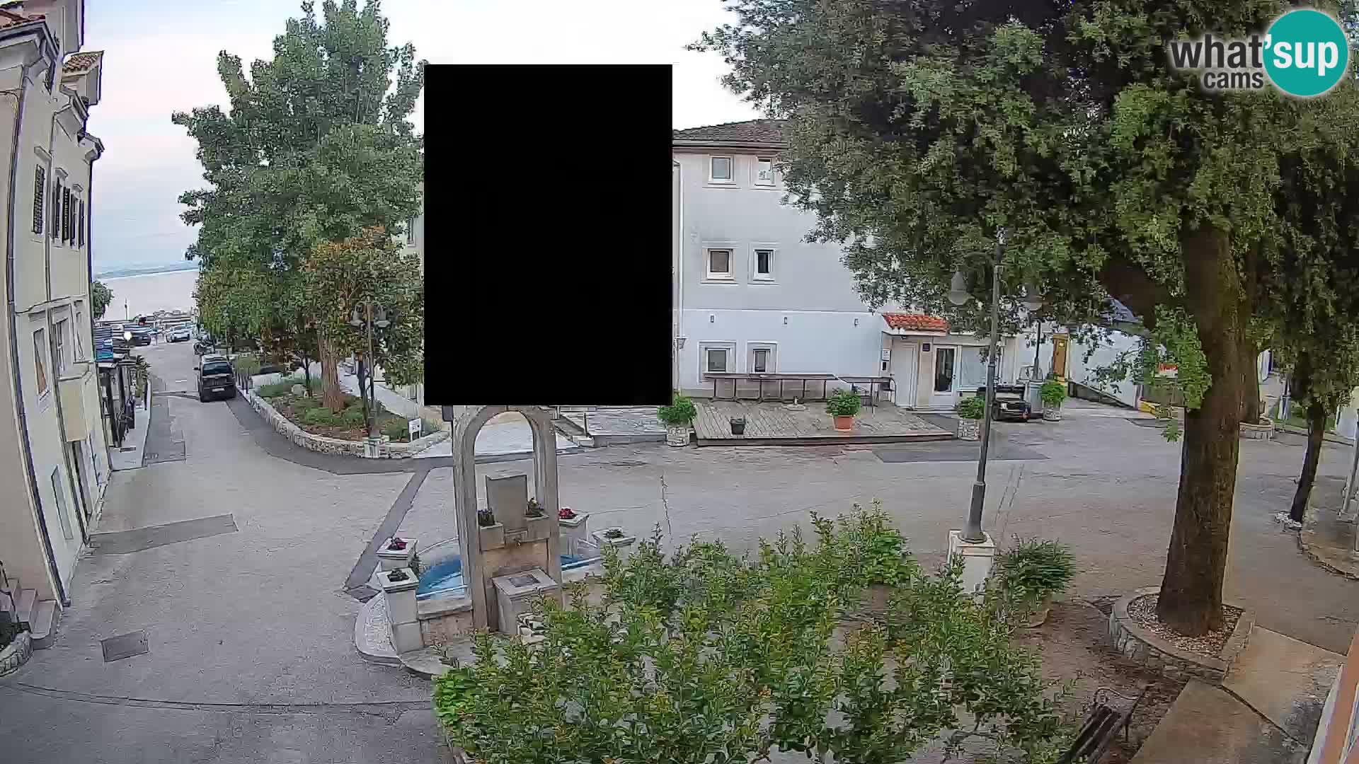 Webcam Mošćenička Draga Zentrum – Liveblick auf das Ortszentrum