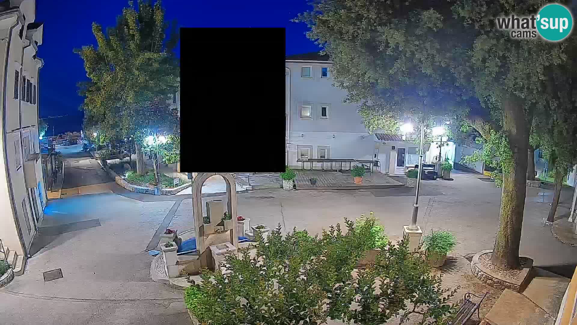 Webcam Centre de Mošćenička Draga – Vue en direct du centre-ville