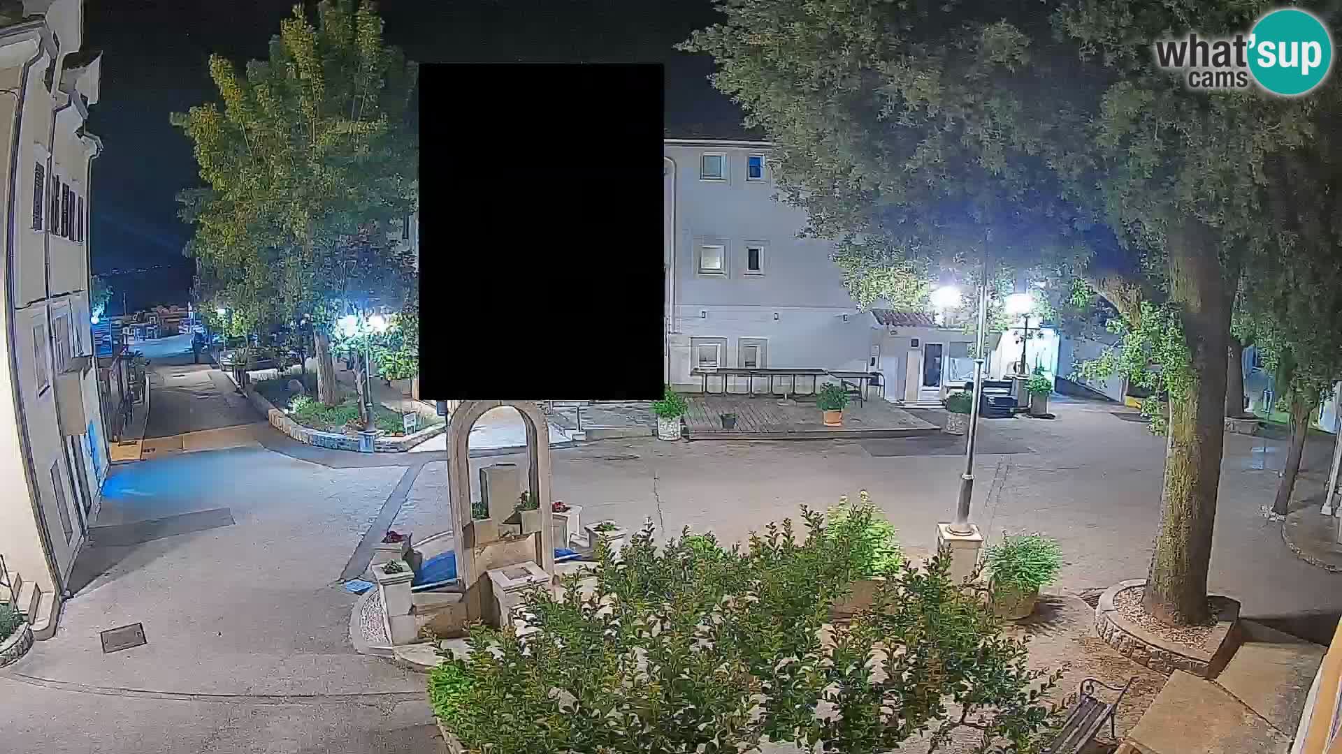 Webcam Mošćenička Draga Center – Live View of the Town Center
