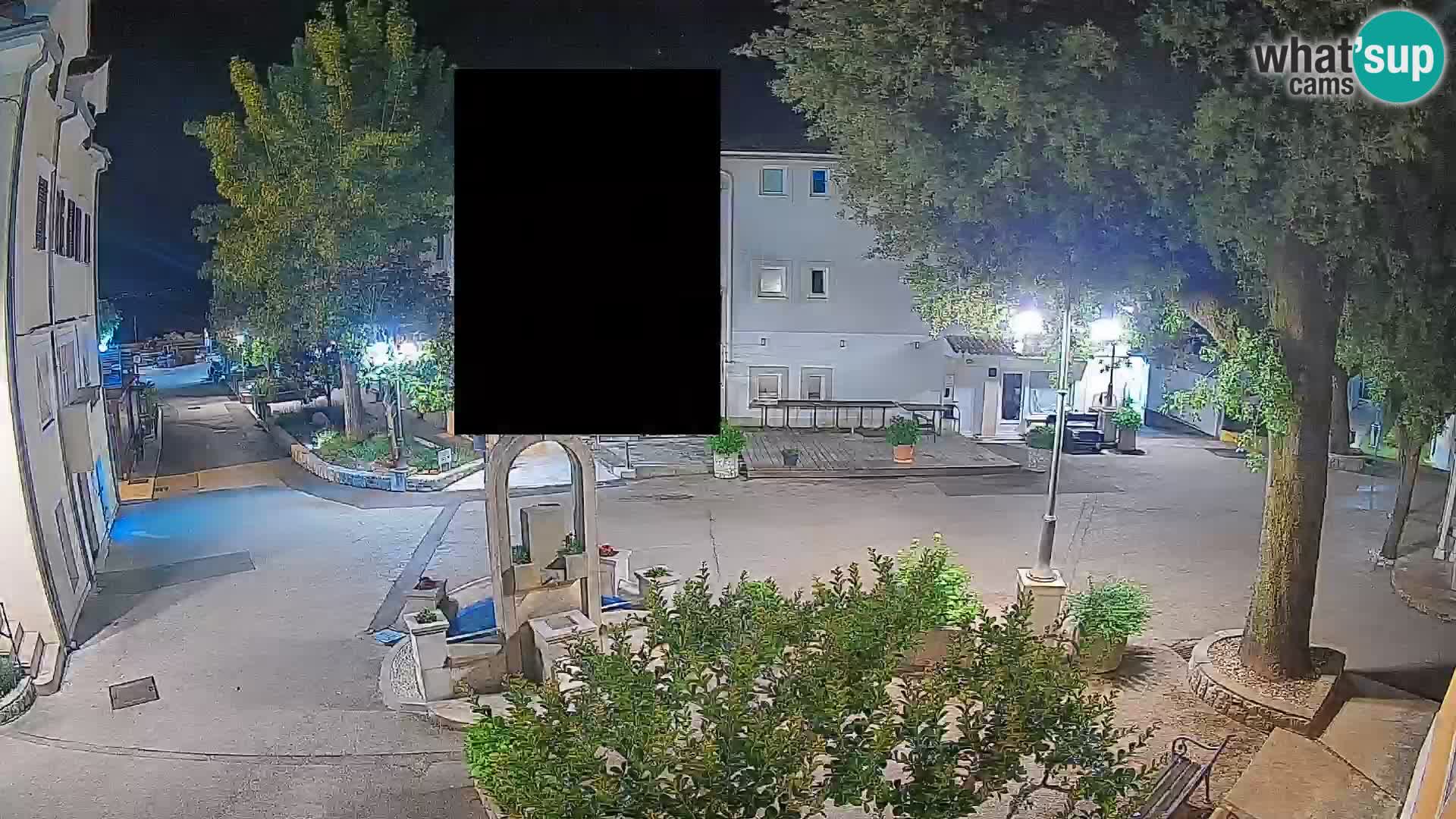 Webcam Mošćenička Draga Center – Live View of the Town Center